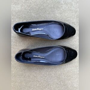 Salvatore Ferragamo Leather Ballet Flats